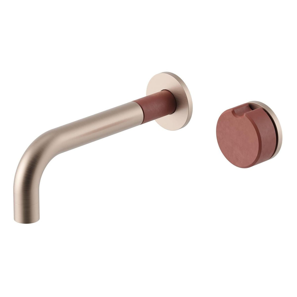 Meir X Nood Co. Alchemy Series, Progressive Wall Mixer Set, Champagne/Musk