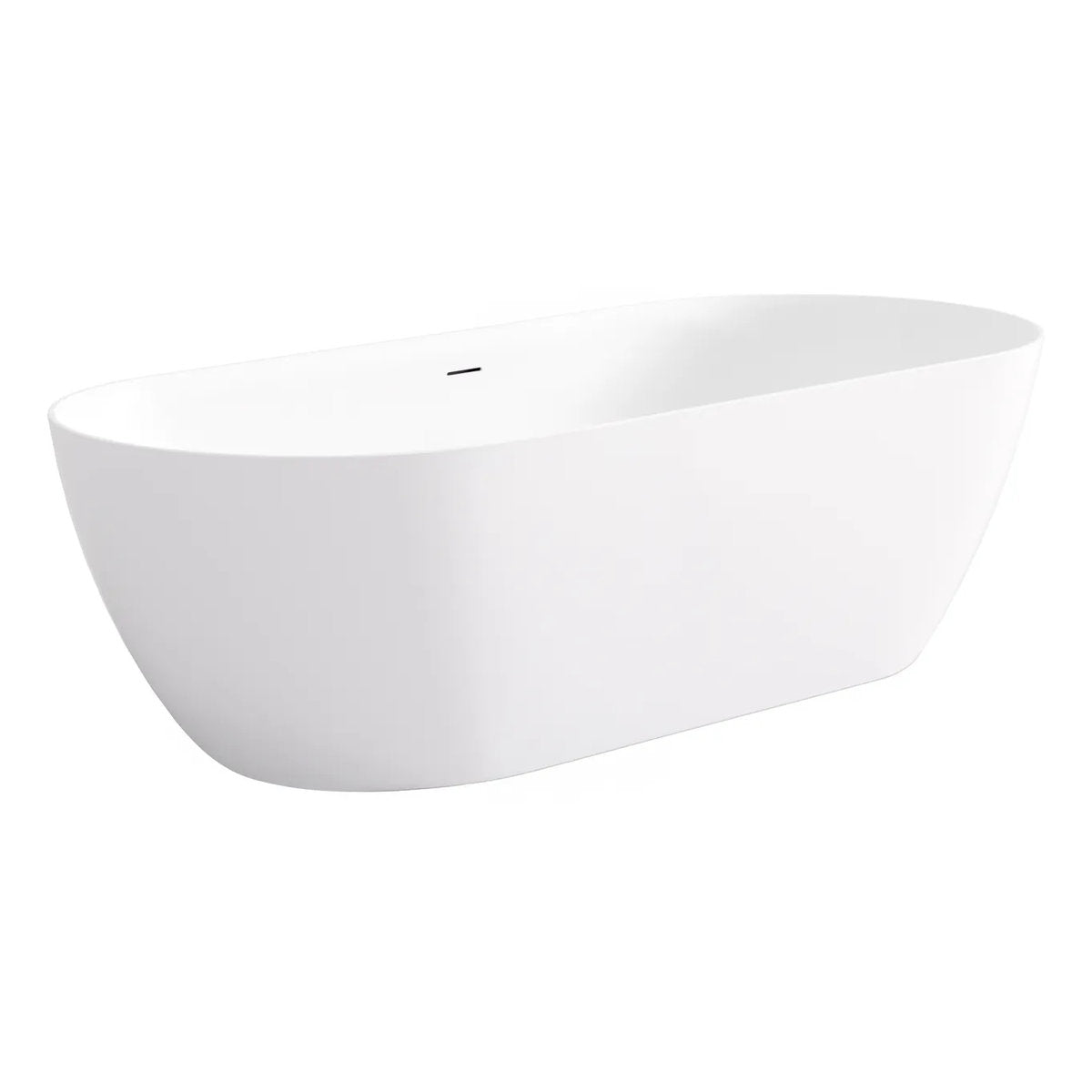Otti Attica Manolo 1700 Matte White Bath with Overflow