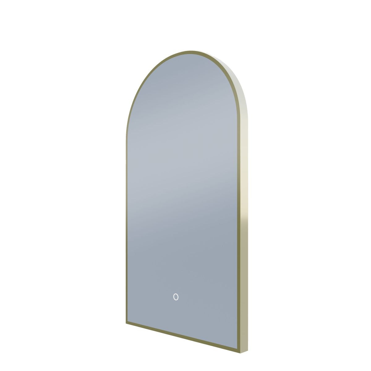 A-Series Bespoke LED Mirror - Baltic Brass