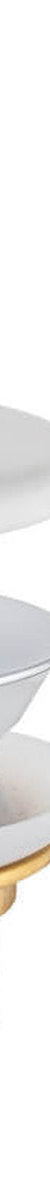Turner Hastings 40mm Safety Pull-Out Ceramic Pop-Up Bath Waste with Short Tail - Matte White