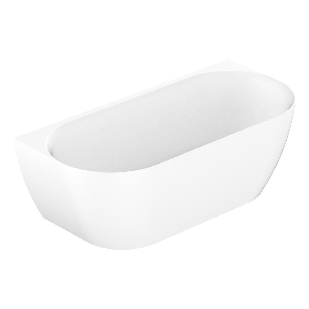 ADP Glacier Back to Wall Bath, 1700mm