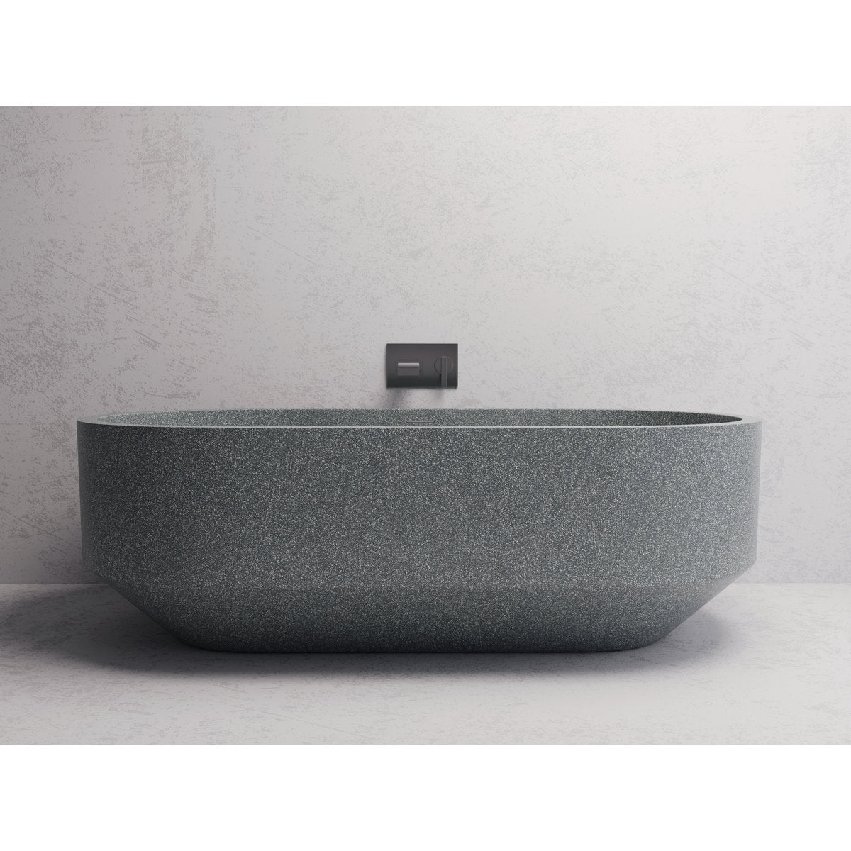 Madu Living Eden Small Oval Bath, Grey
