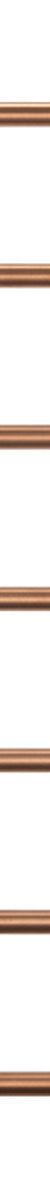 Radiant Heated Round Ladder 600 x 800mm, Brushed Copper
