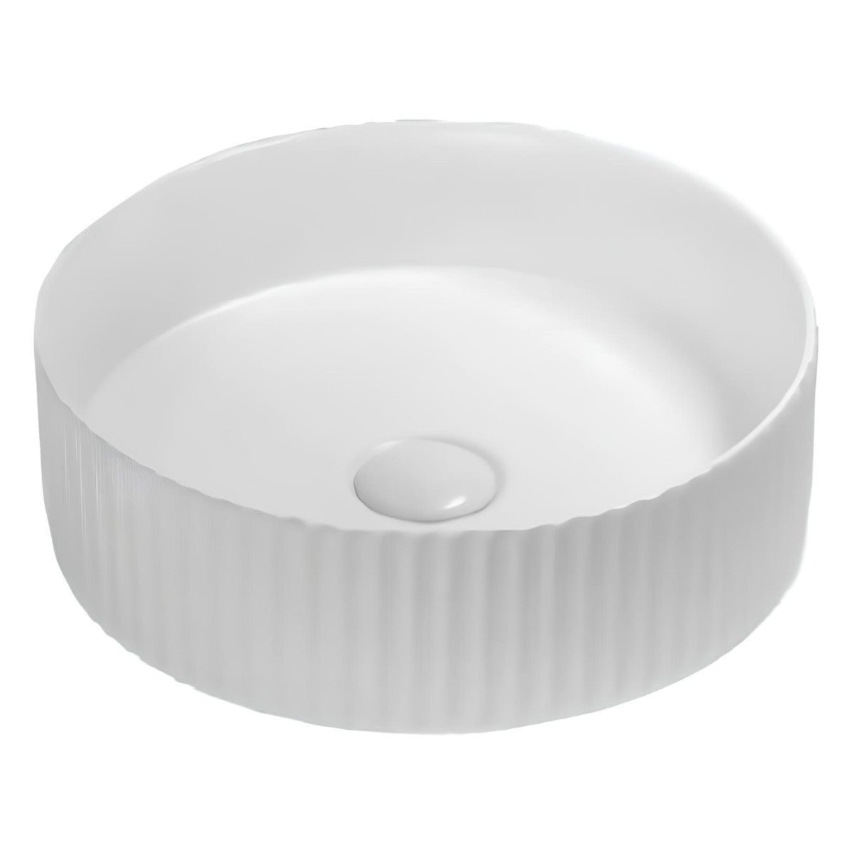 Cascade Above Counter Basin, Matte White, 360mm