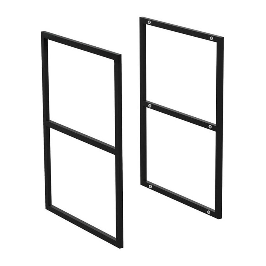 Fienza Amato Matte Black Frame Side Panel Kit