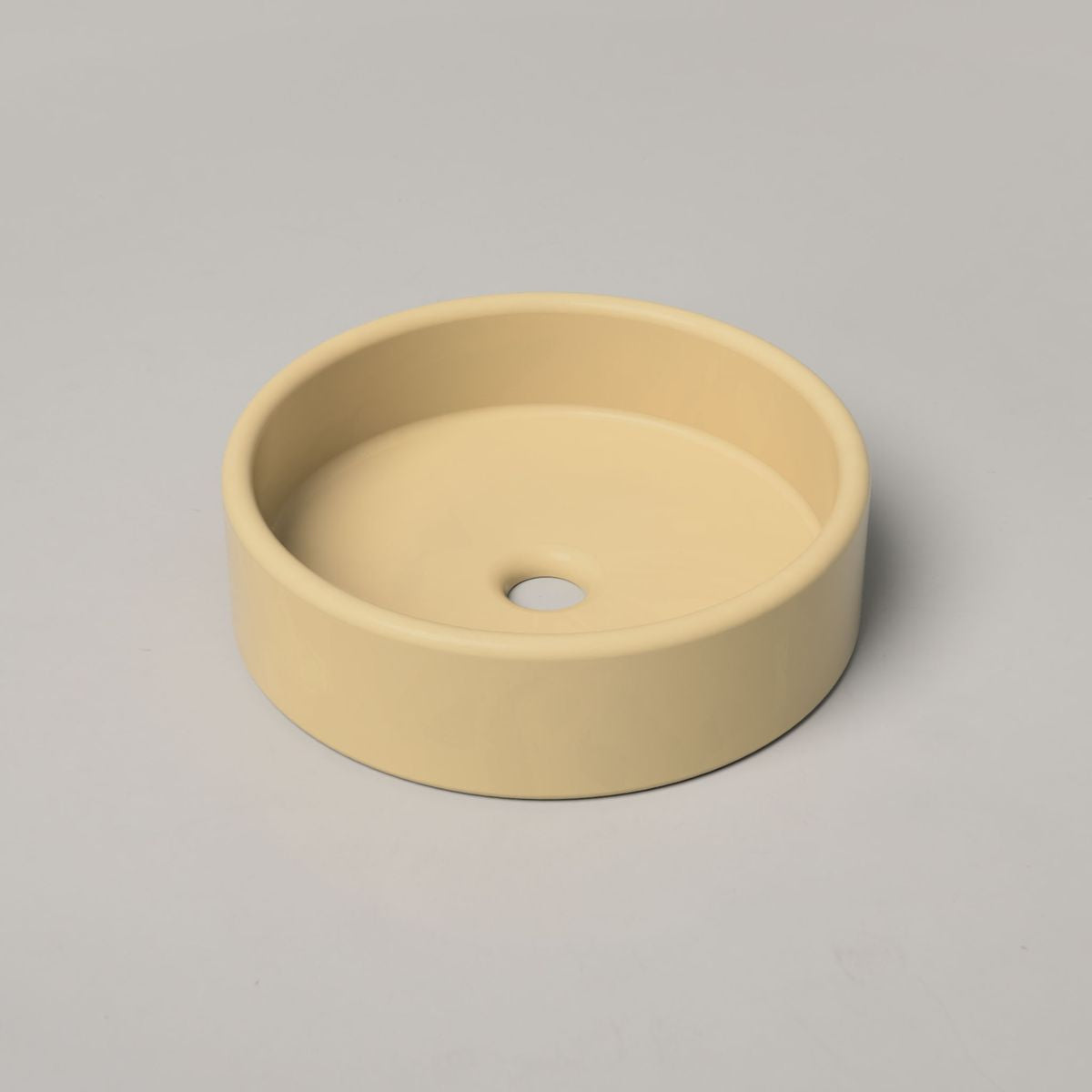 Nood Surface Mount Bowl Basin in Custard