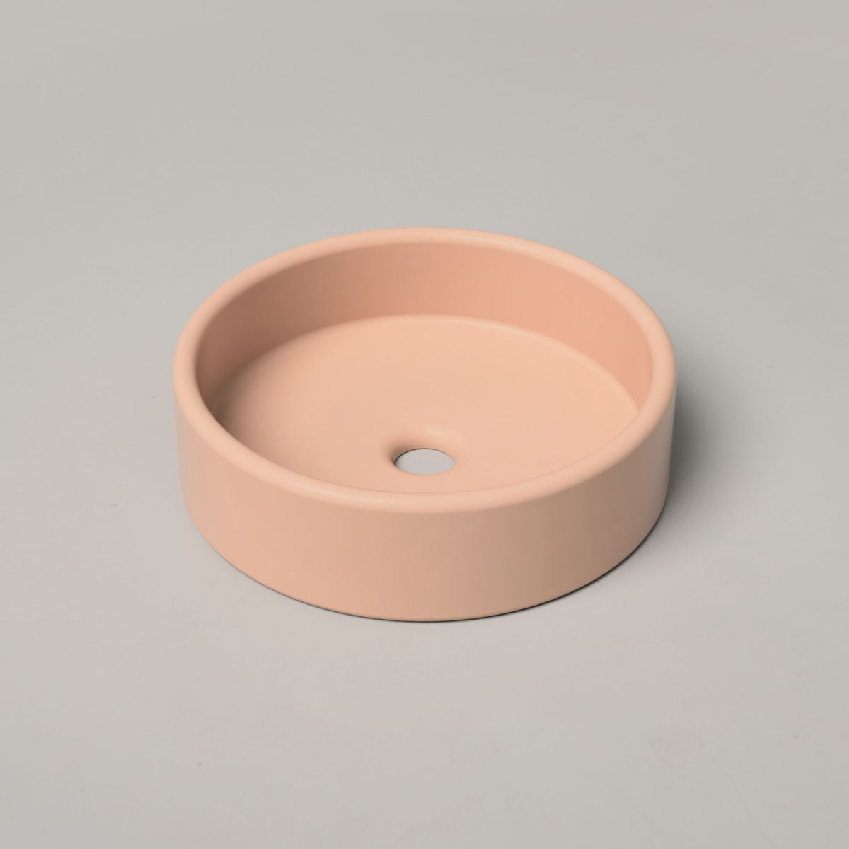 Nood Surface Mount Bowl Basin in Pastel-Peach