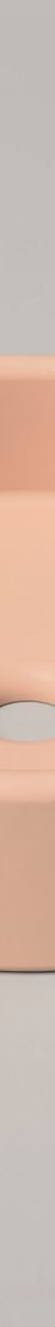 Nood Surface Mount Bowl Basin in Pastel-Peach
