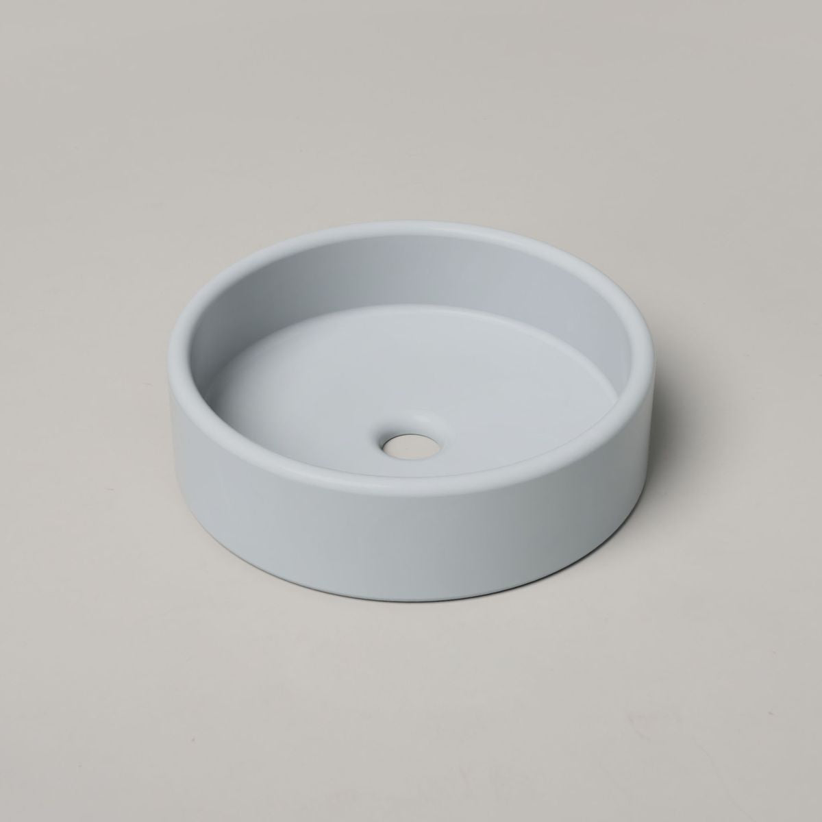 Nood Surface Mount Bowl Basin in Powder-Blue