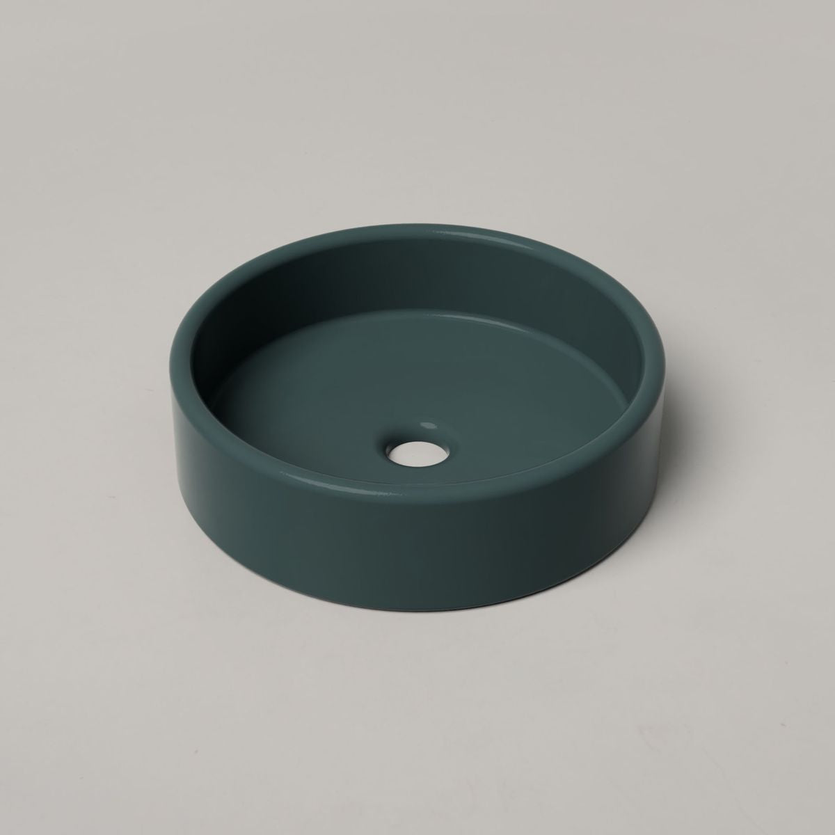 Nood Surface Mount Bowl Basin in Teal