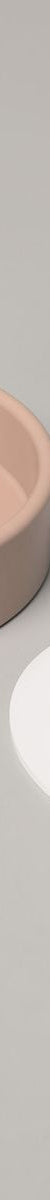 Nood Wall Mount Bowl Basin in Blush Pink