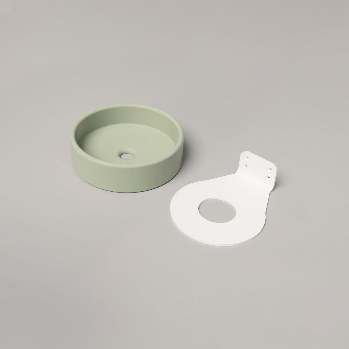 Nood Wall Mount Bowl Basin in Mint
