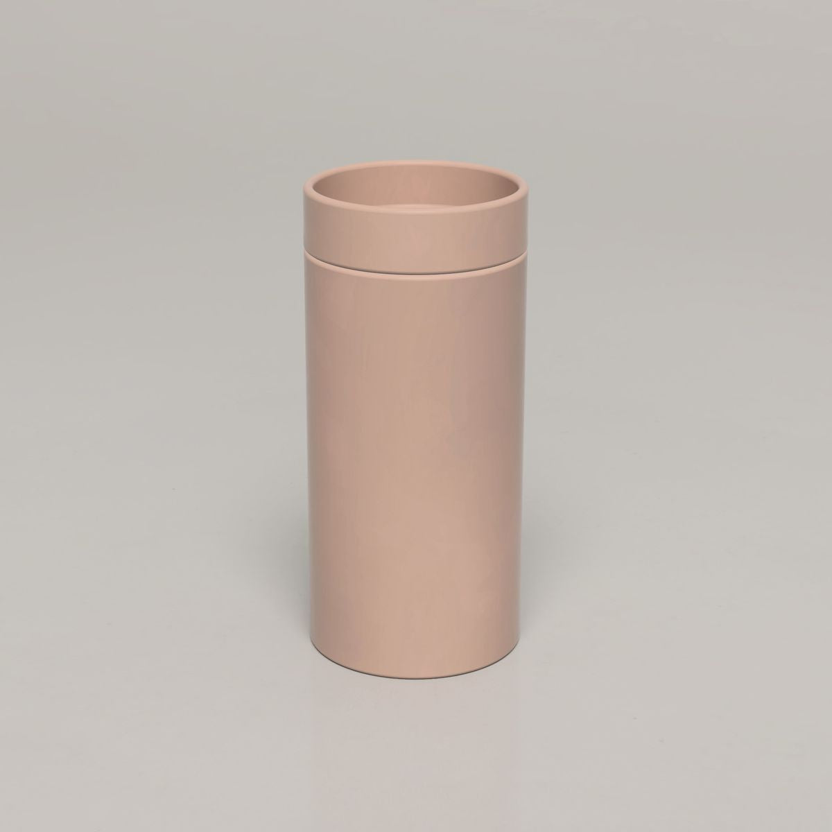 Nood Cylinder Bowl Basin in Blush Pink