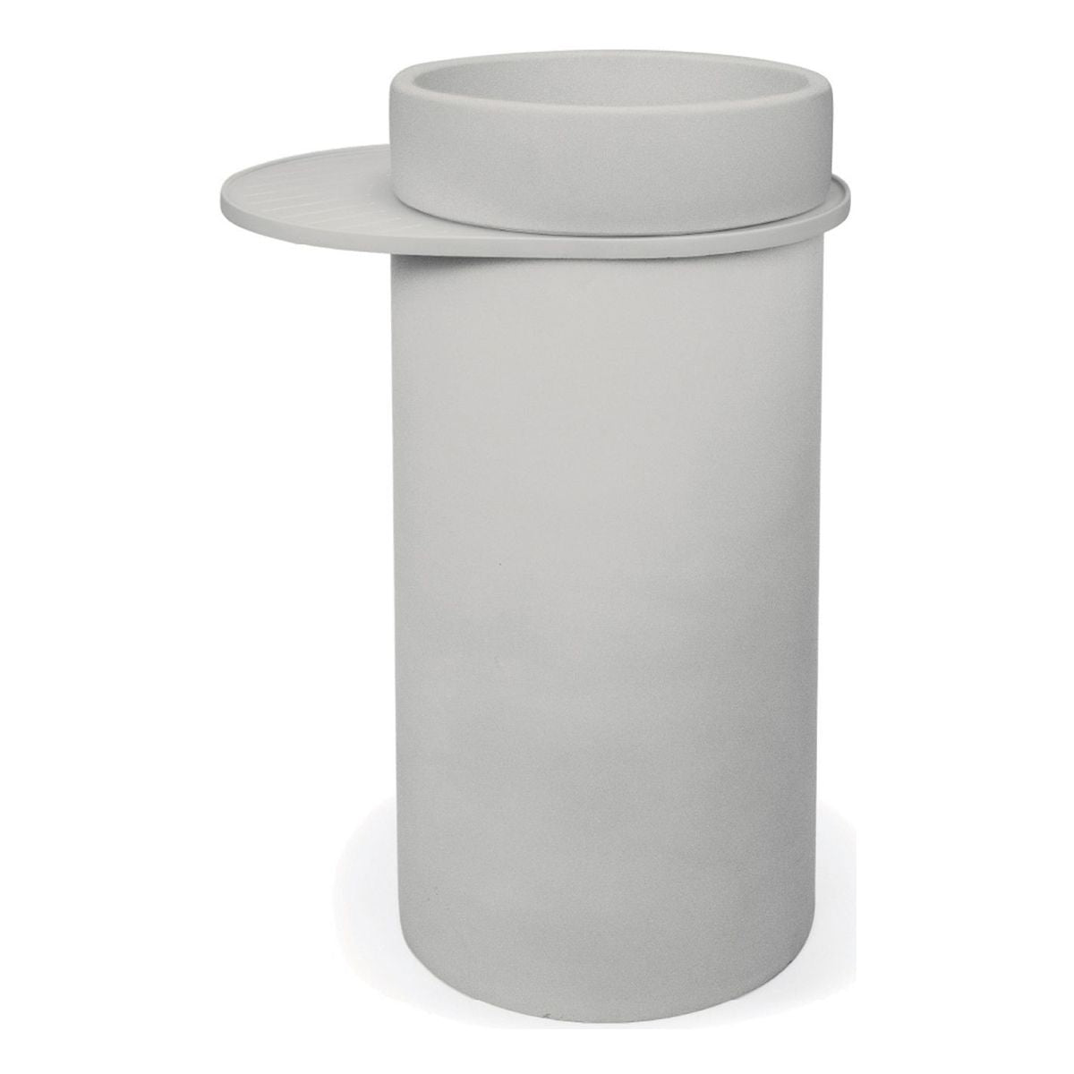 Nood Cylinder Bowl Basin in Cloud
