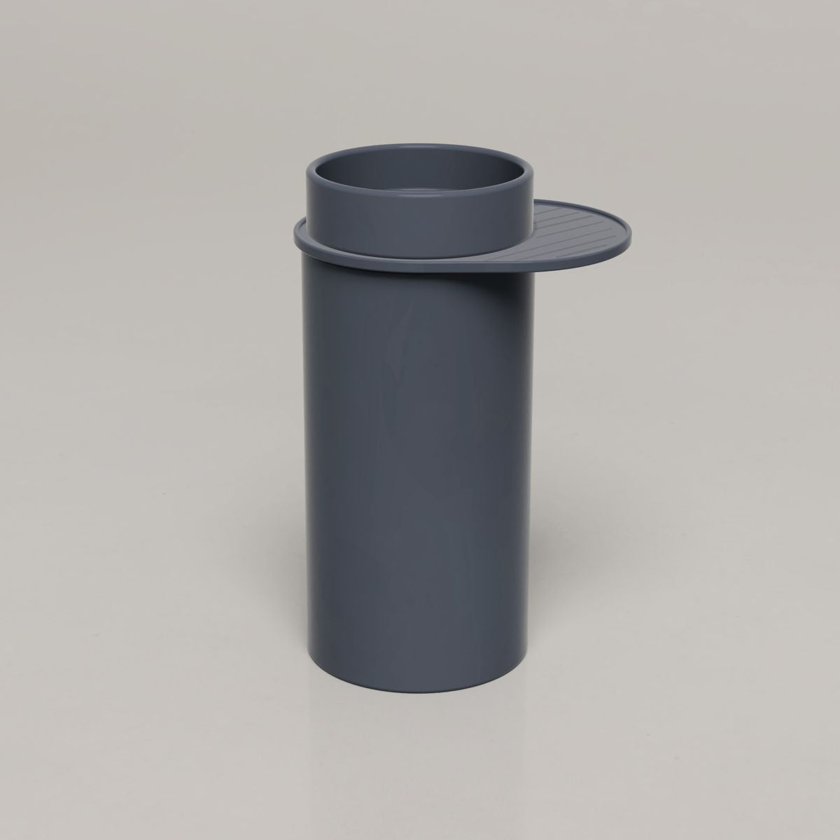 Nood Cylinder With Tray Bowl Basin in Copan Blue