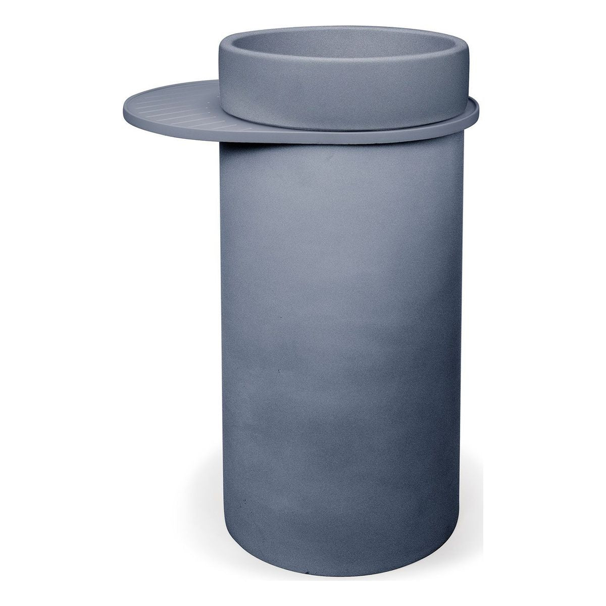 Nood Cylinder Bowl Basin in Copan Blue