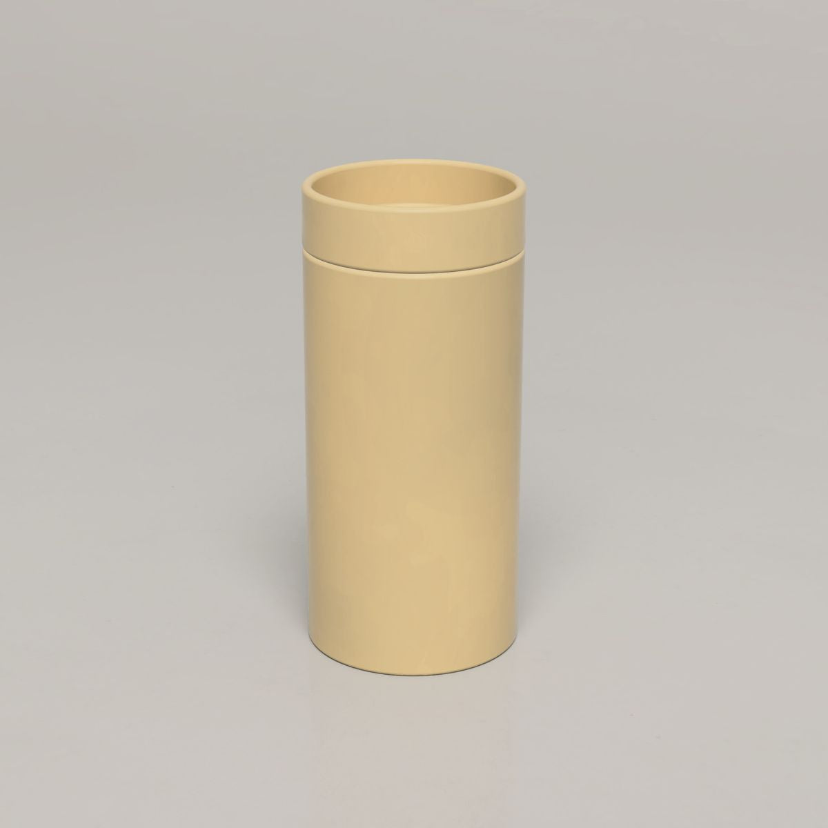 Nood Cylinder Bowl Basin in Custard