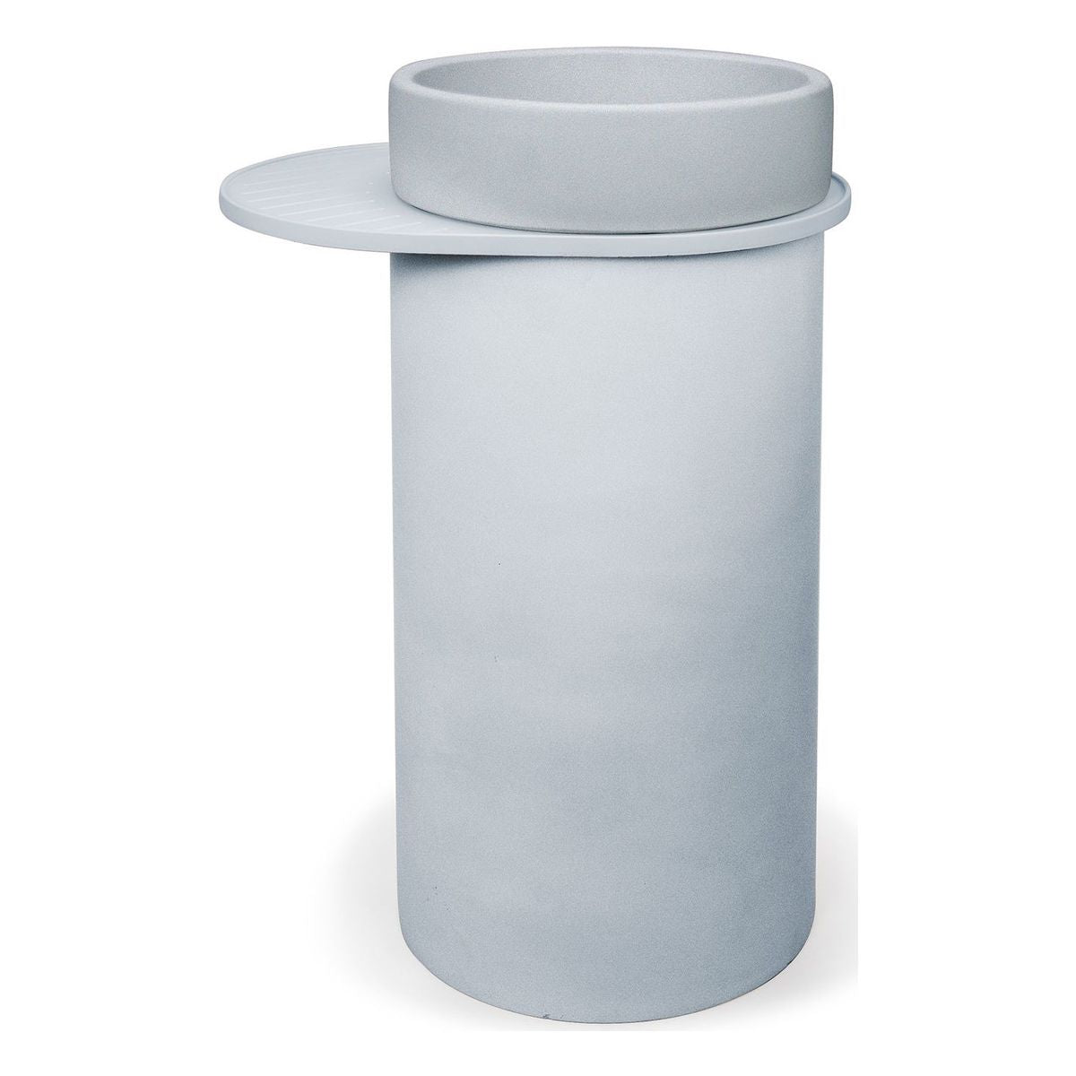 Nood Cylinder Bowl Basin in Powder Blue