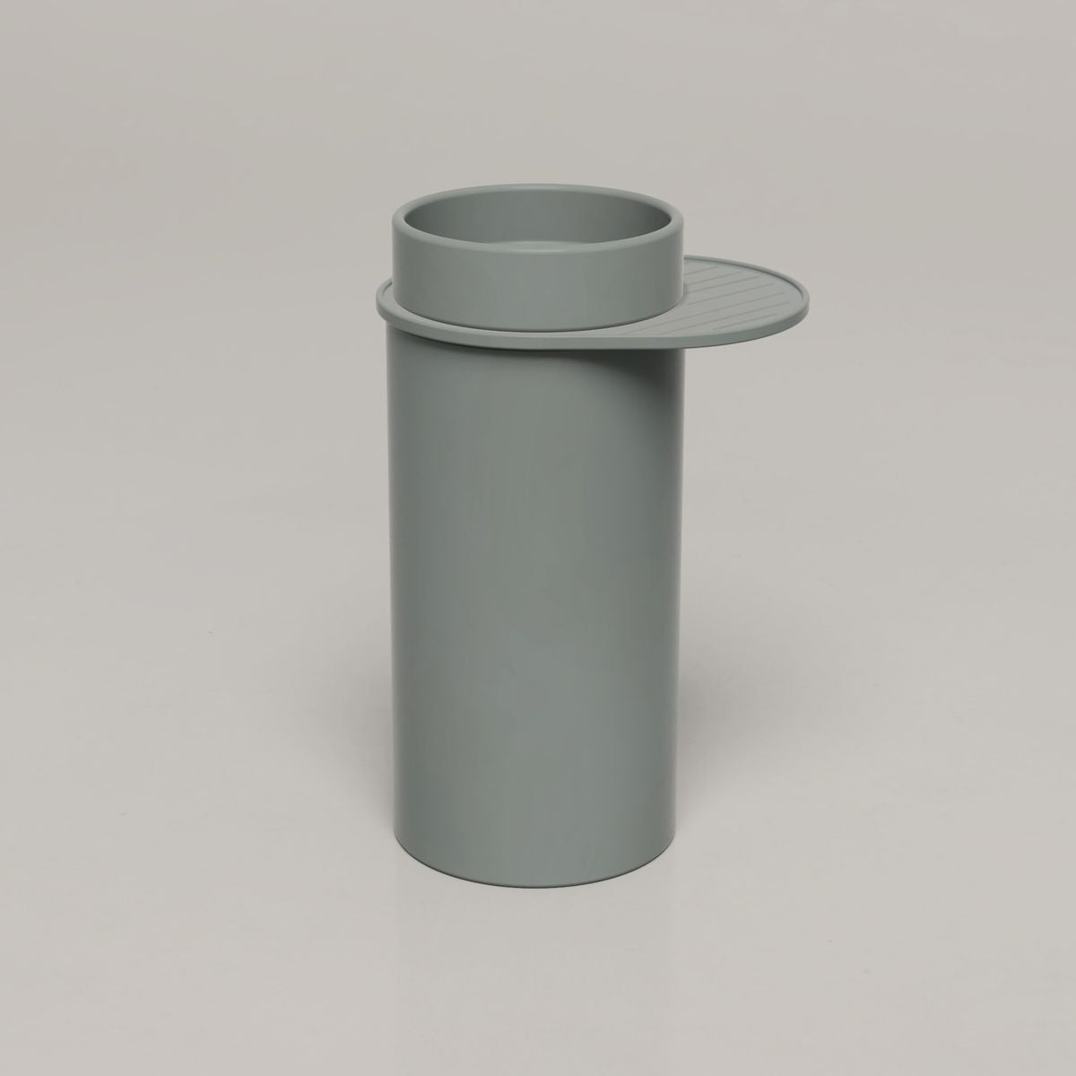 Nood Cylinder With Tray Bowl Basin in Rowboat