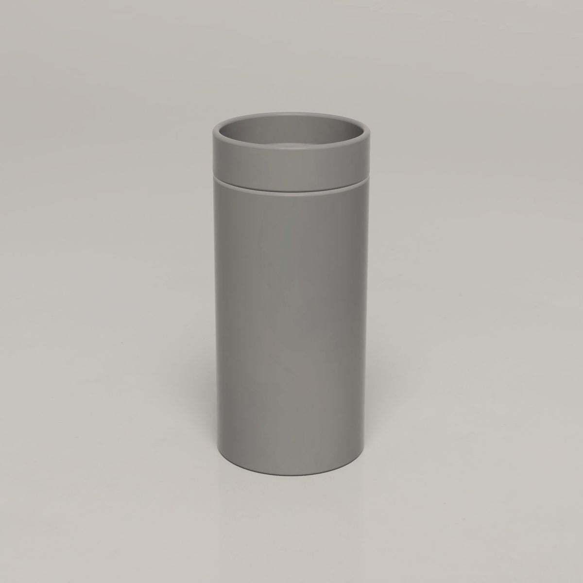 Nood Cylinder Bowl Basin in Sky Grey