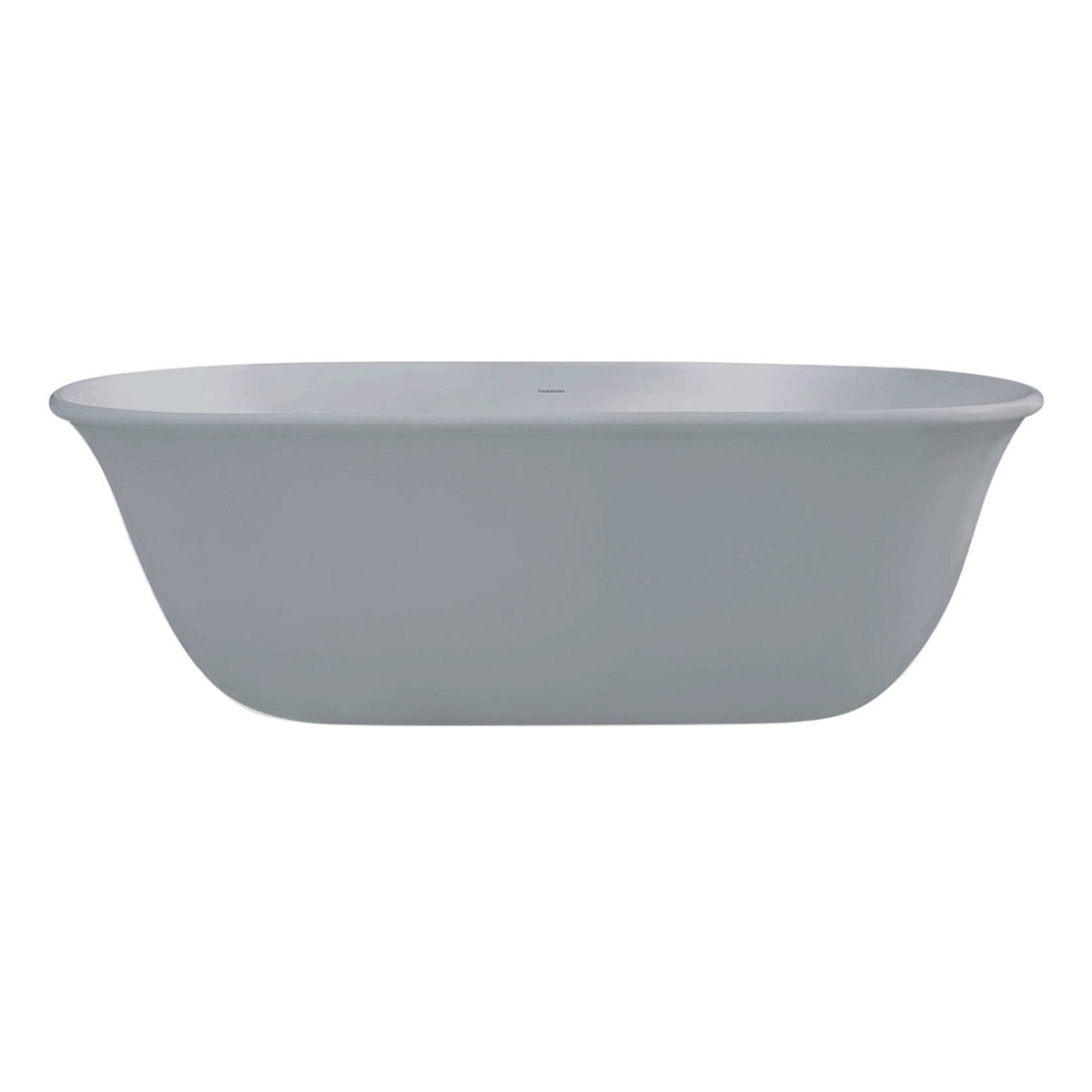 Blanche 162 Titancast Bath - Powder Grey