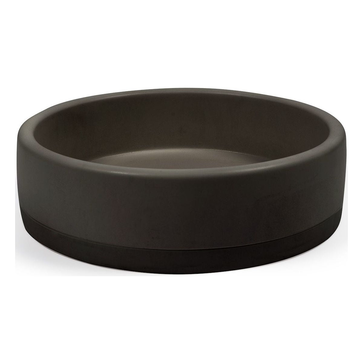 Nood Surface Mount Bowl Basin Two Tone in Charcoal