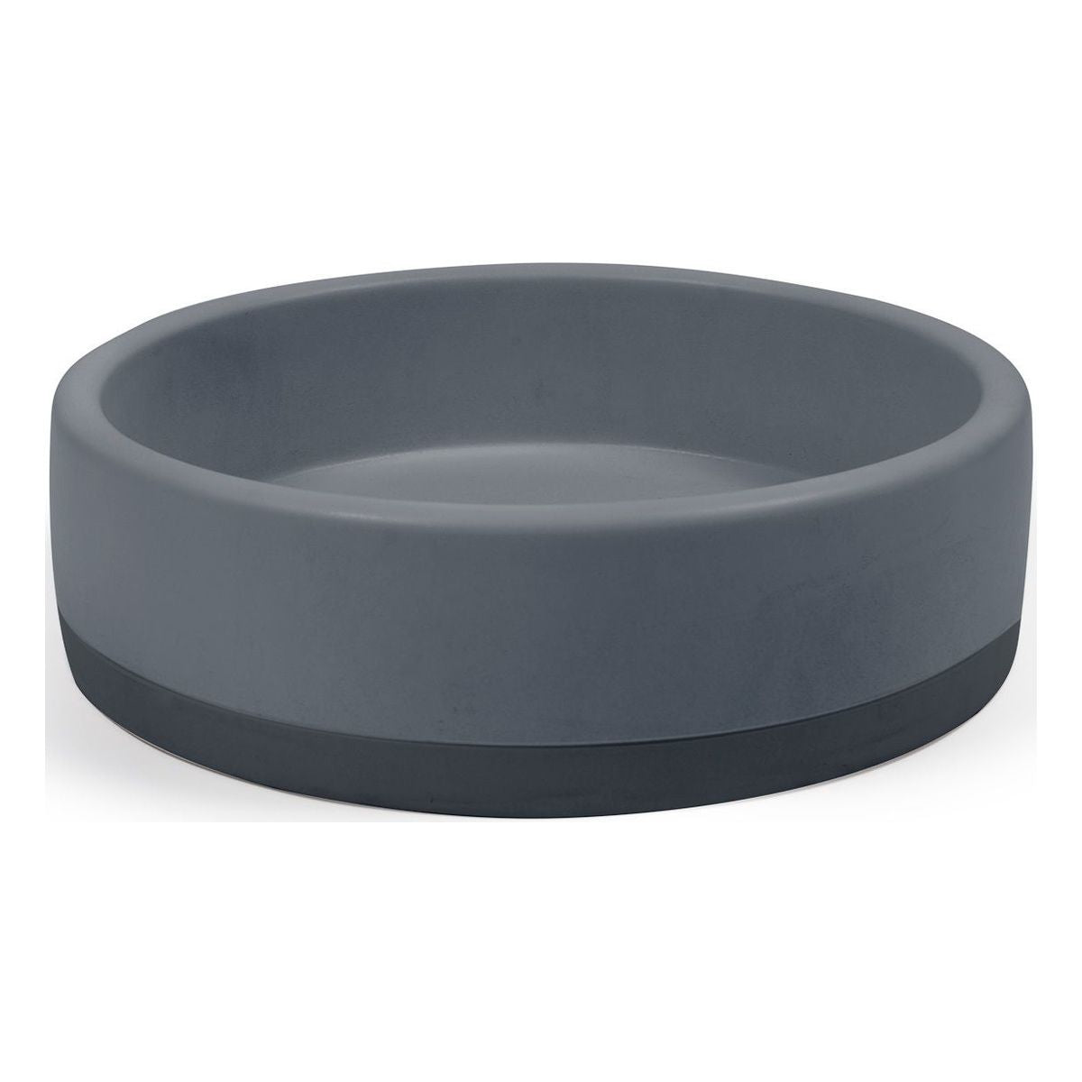 Nood Surface Mount Bowl Basin Two Tone in Copan Blue