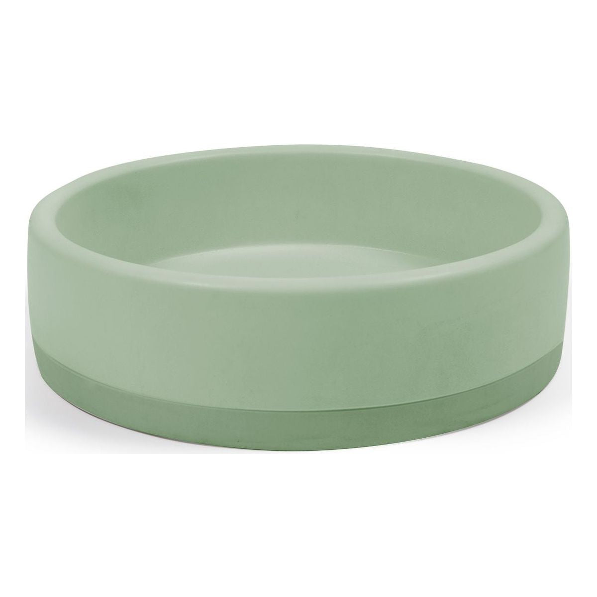 Nood Surface Mount Bowl Basin Two Tone in Mint