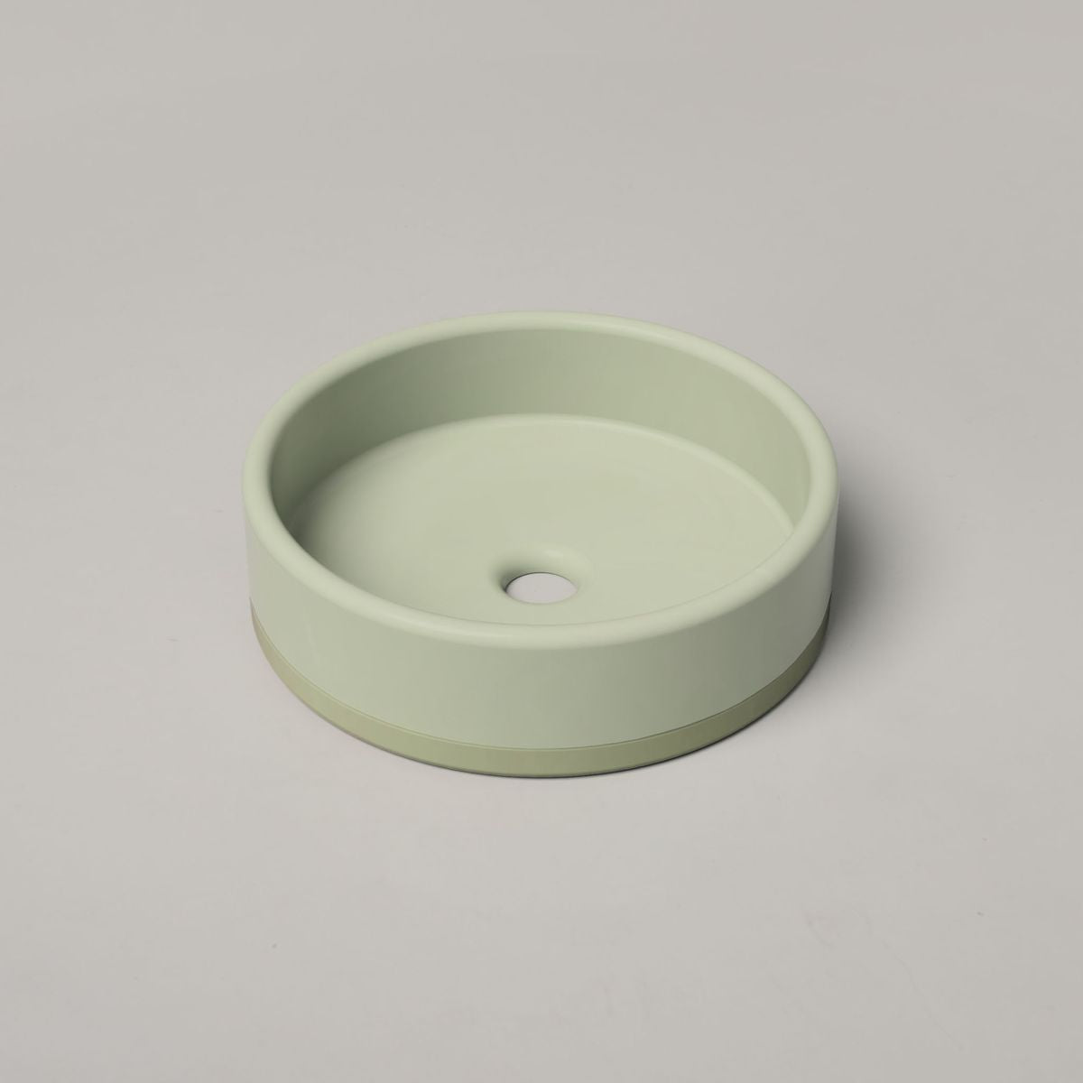 Nood Surface Mount Bowl Basin Two Tone in Mint