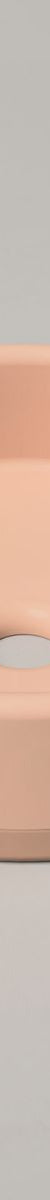 Nood Surface Mount Bowl Basin Two Tone in Pastel Peach