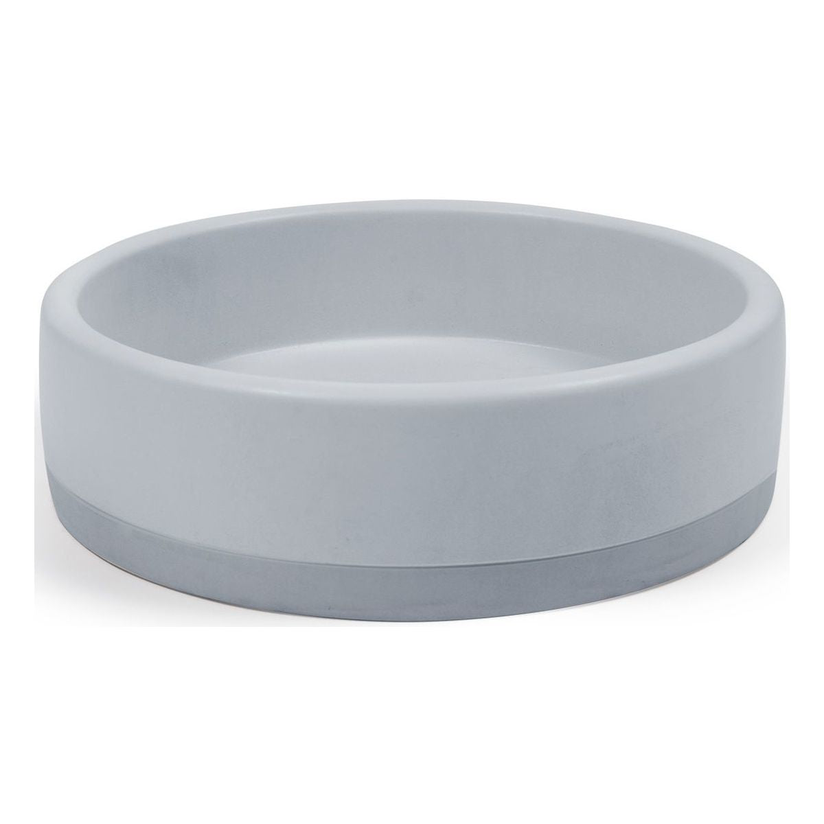 Nood Surface Mount Bowl Basin Two Tone in Powder Blue