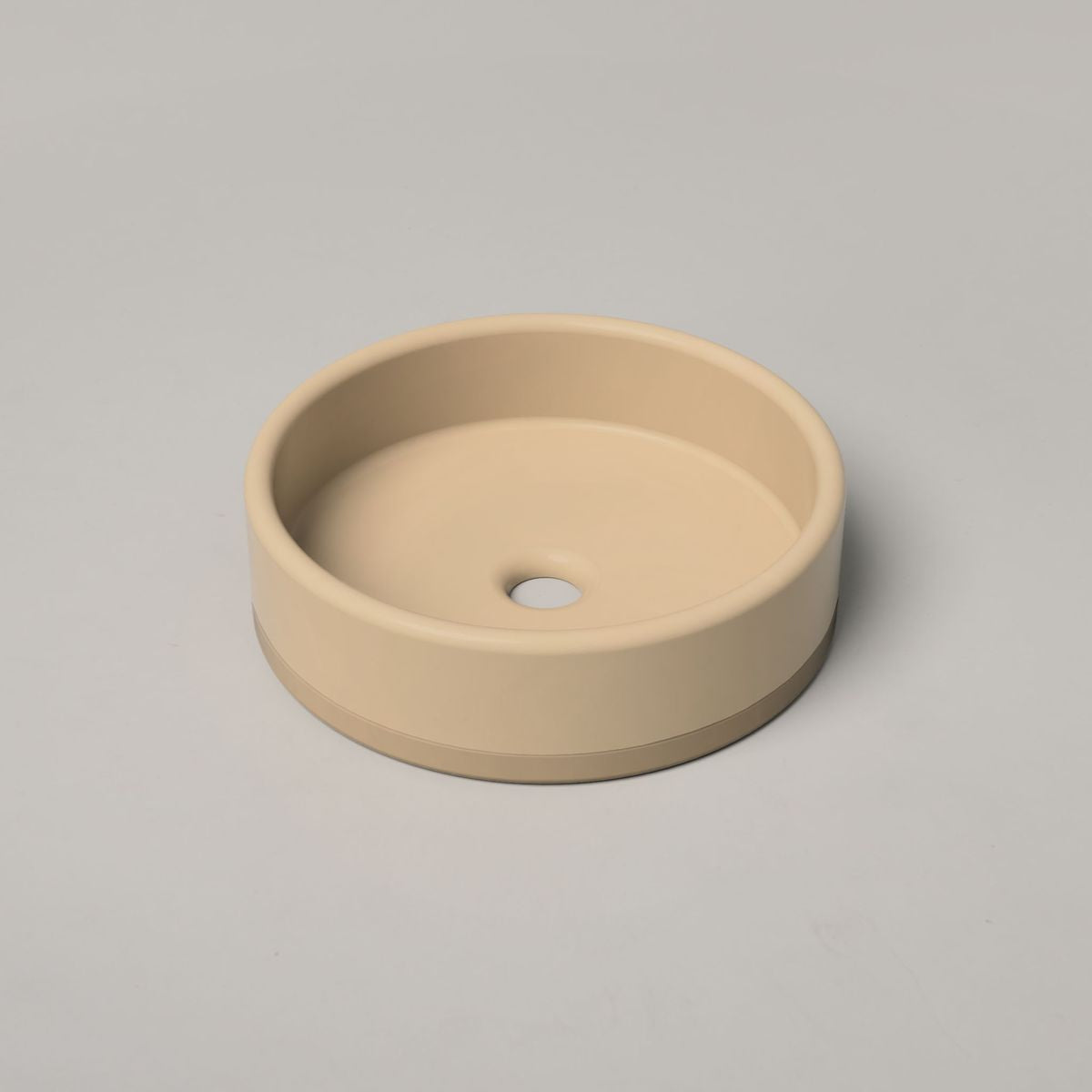Nood Surface Mount Bowl Basin Two Tone in Sand