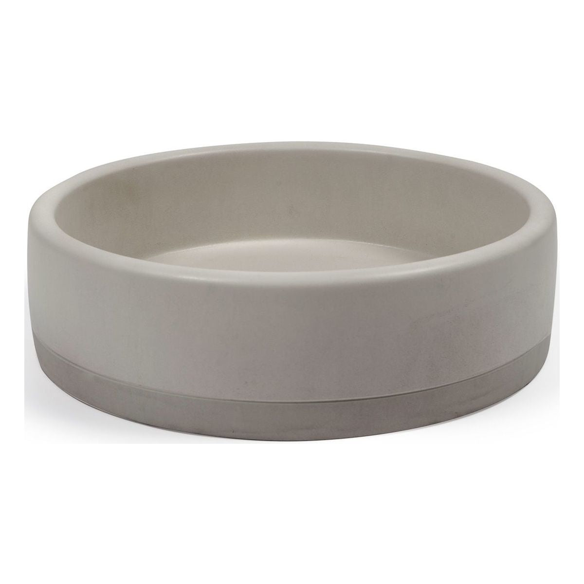Nood Surface Mount Bowl Basin Two Tone in Sky Grey