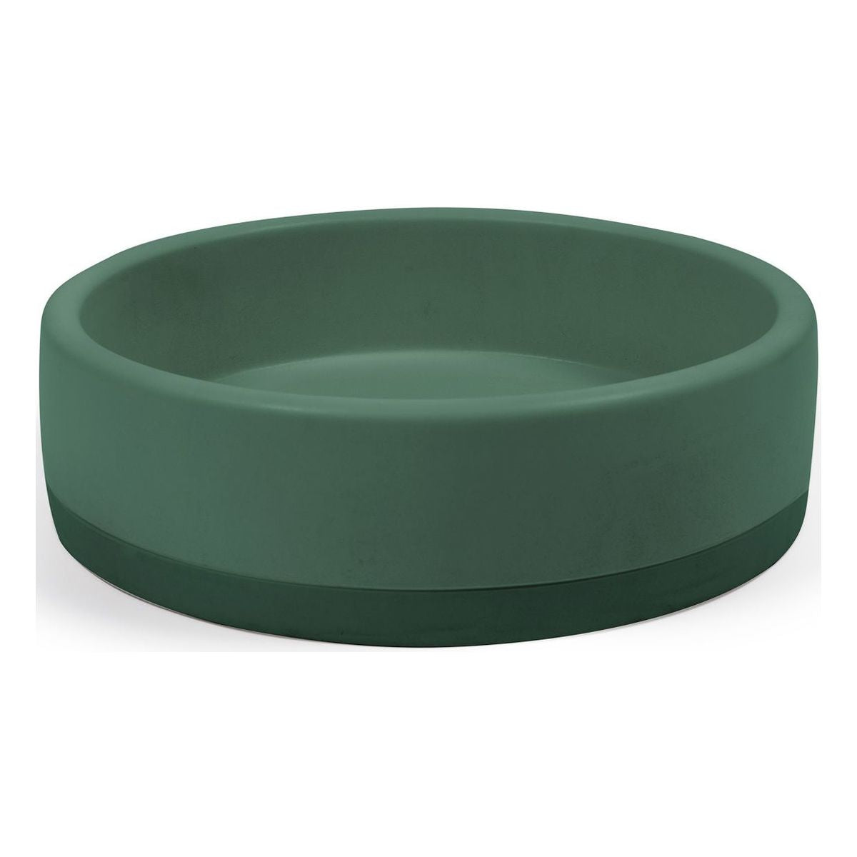 Nood Surface Mount Bowl Basin Two Tone in Teal