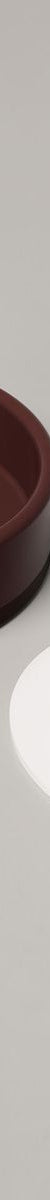 Nood Wall Mount Bowl Basin Two Tone in Clay