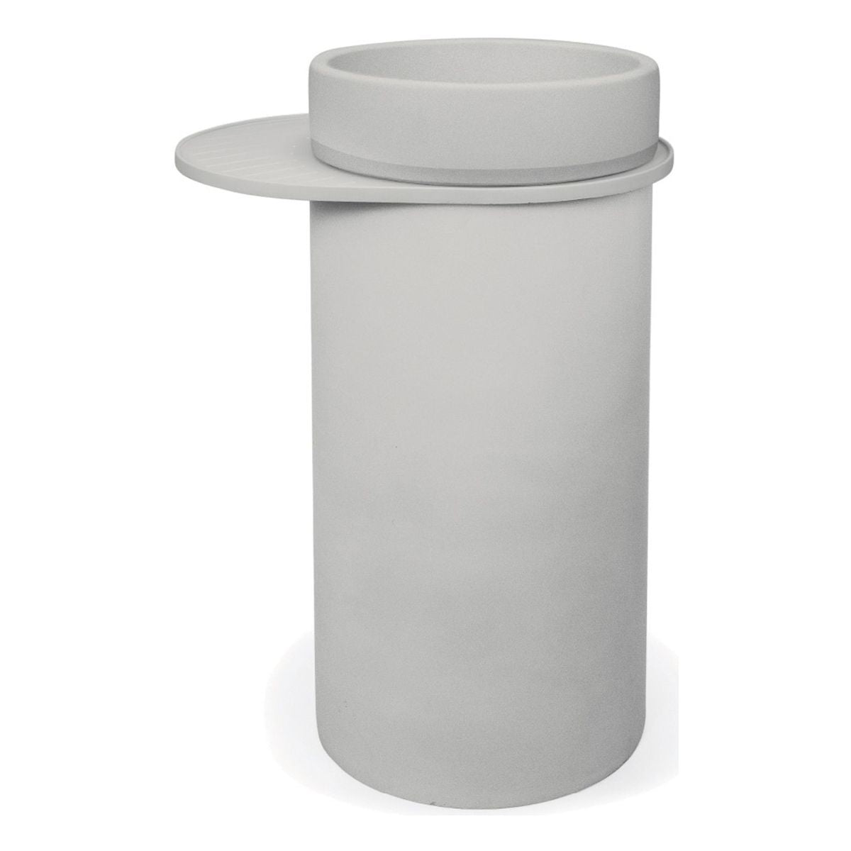 Nood Cylinder Bowl Two Tone Basin in Cloud