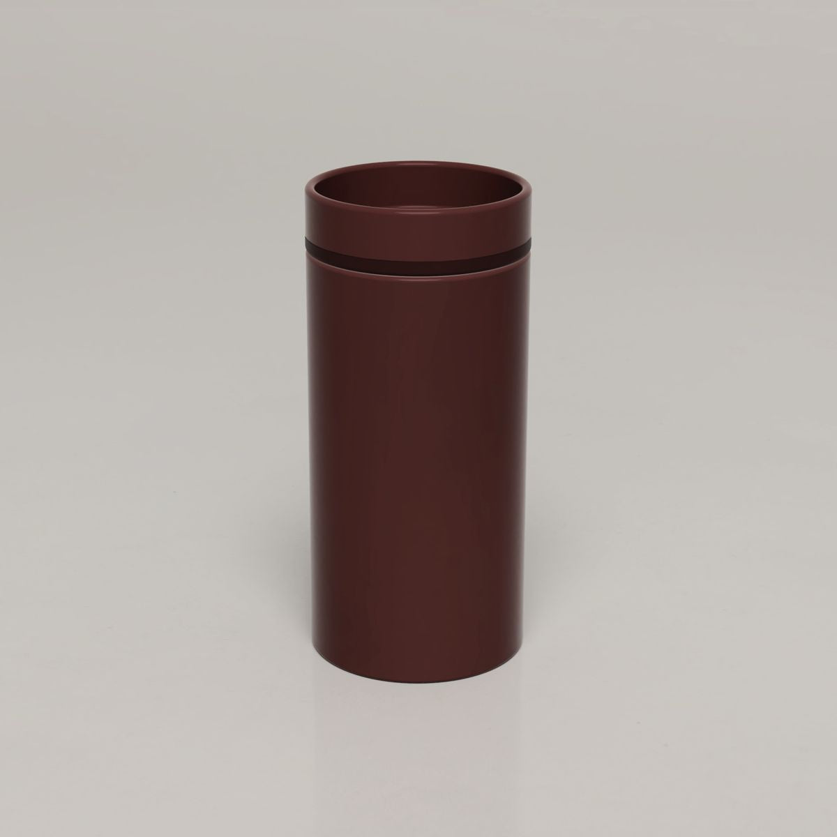 Nood Cylinder Bowl Two Tone Basin in Clay