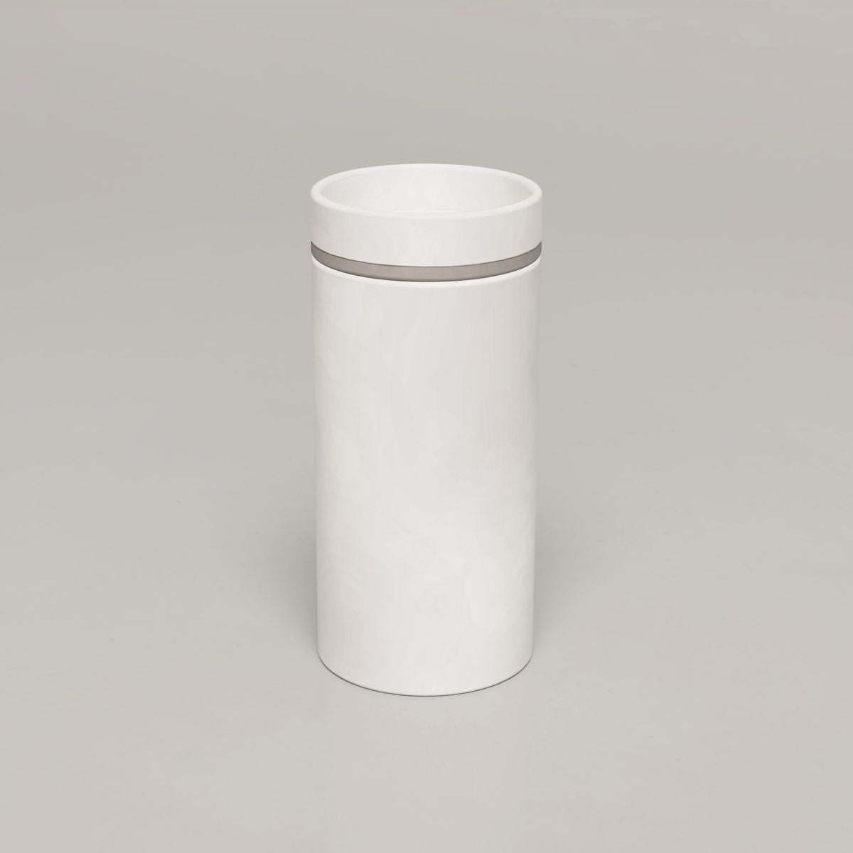 Nood Cylinder Bowl Two Tone Basin in Ivory