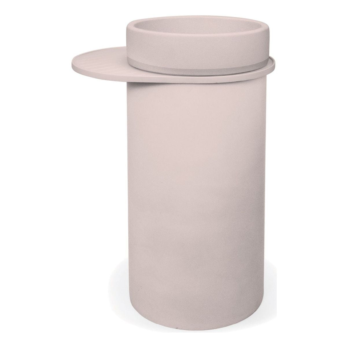 Nood Cylinder With Tray Bowl Two Tone Basin in Nood