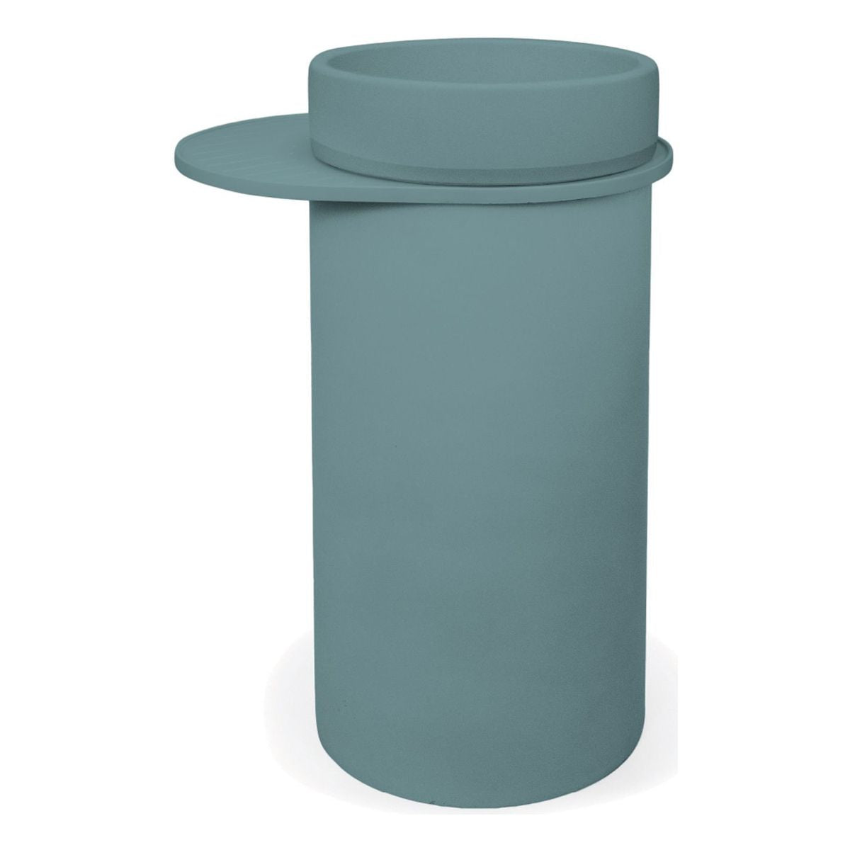 Nood Cylinder With Tray Bowl Two Tone Basin in Rowboat