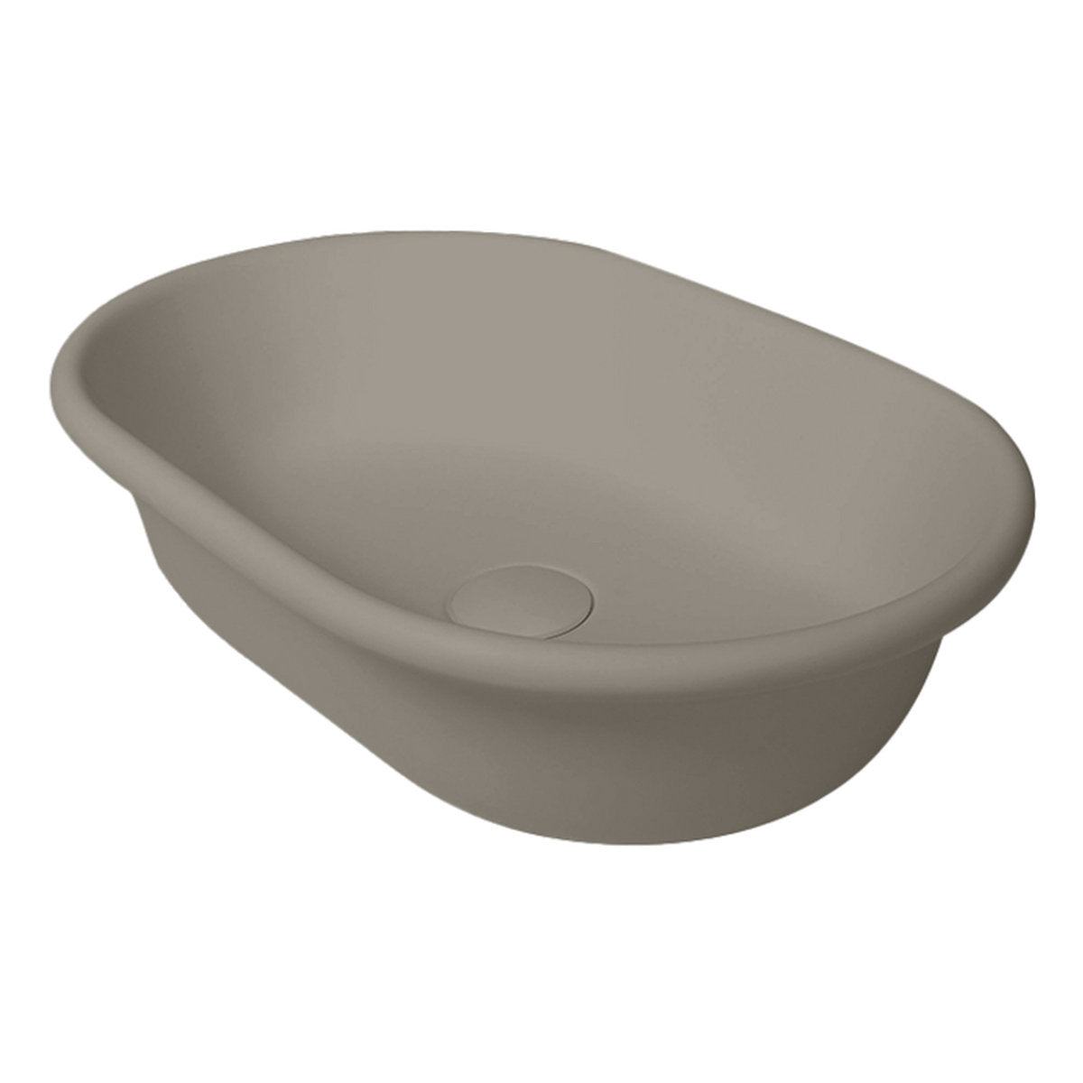 Blanche 53X36 Titancast Basin - Light Fawn