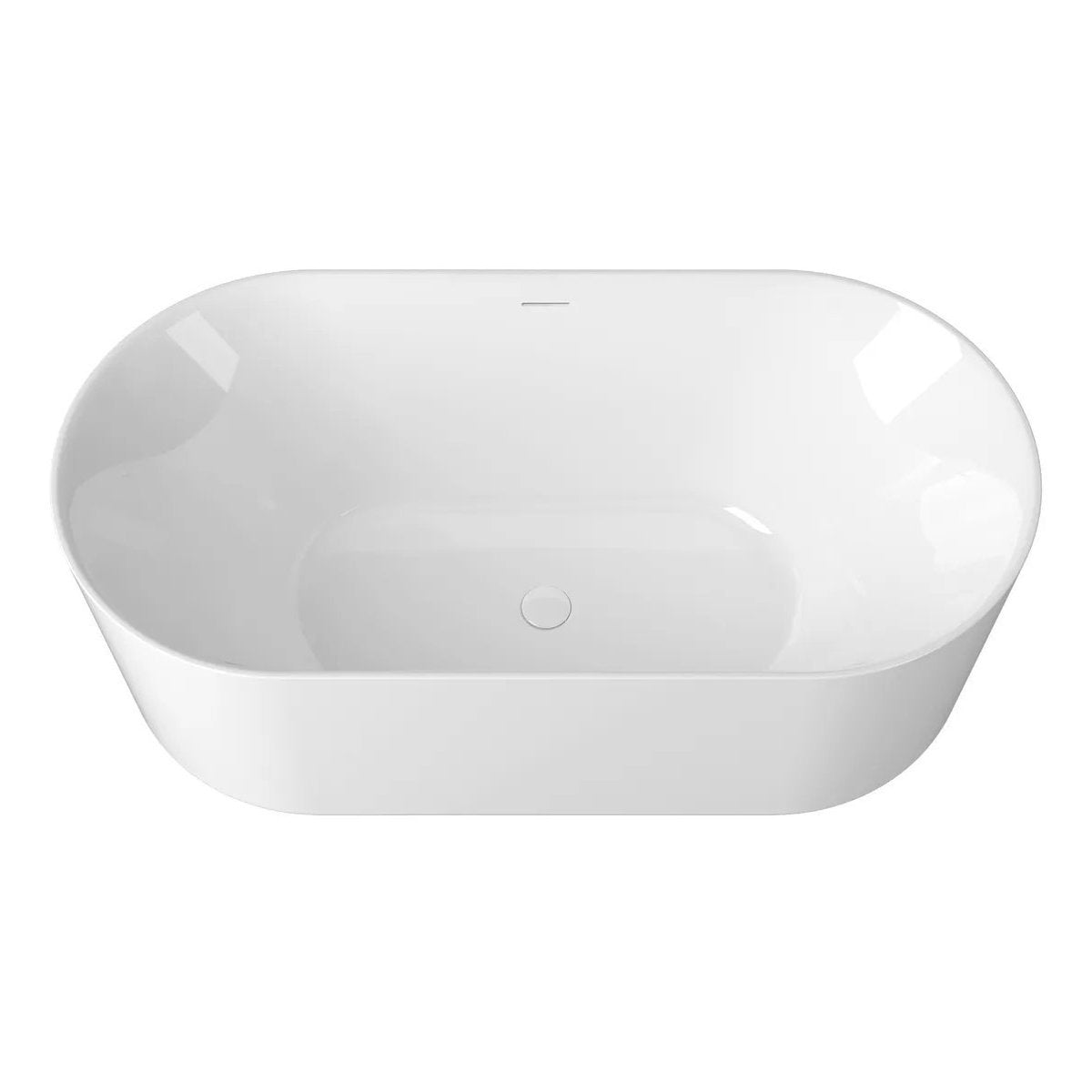 Otti Attica Celine 1500 Gloss White Bath with Overflow