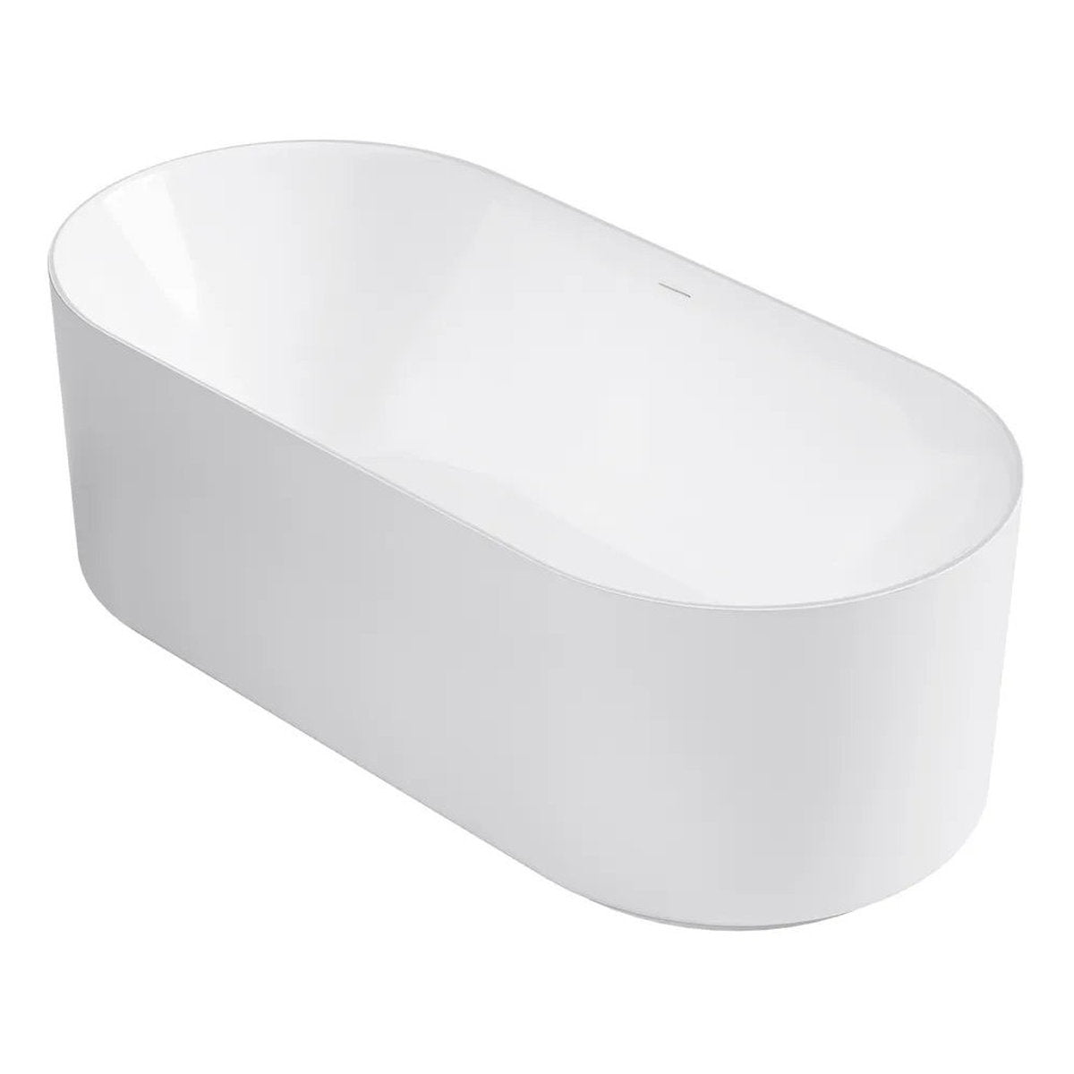 Otti Attica Celine 1500 Gloss White Bath with Overflow