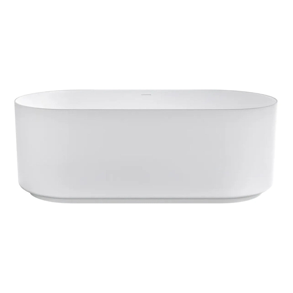 Otti Attica Celine 1500 Matte White Bath with Overflow