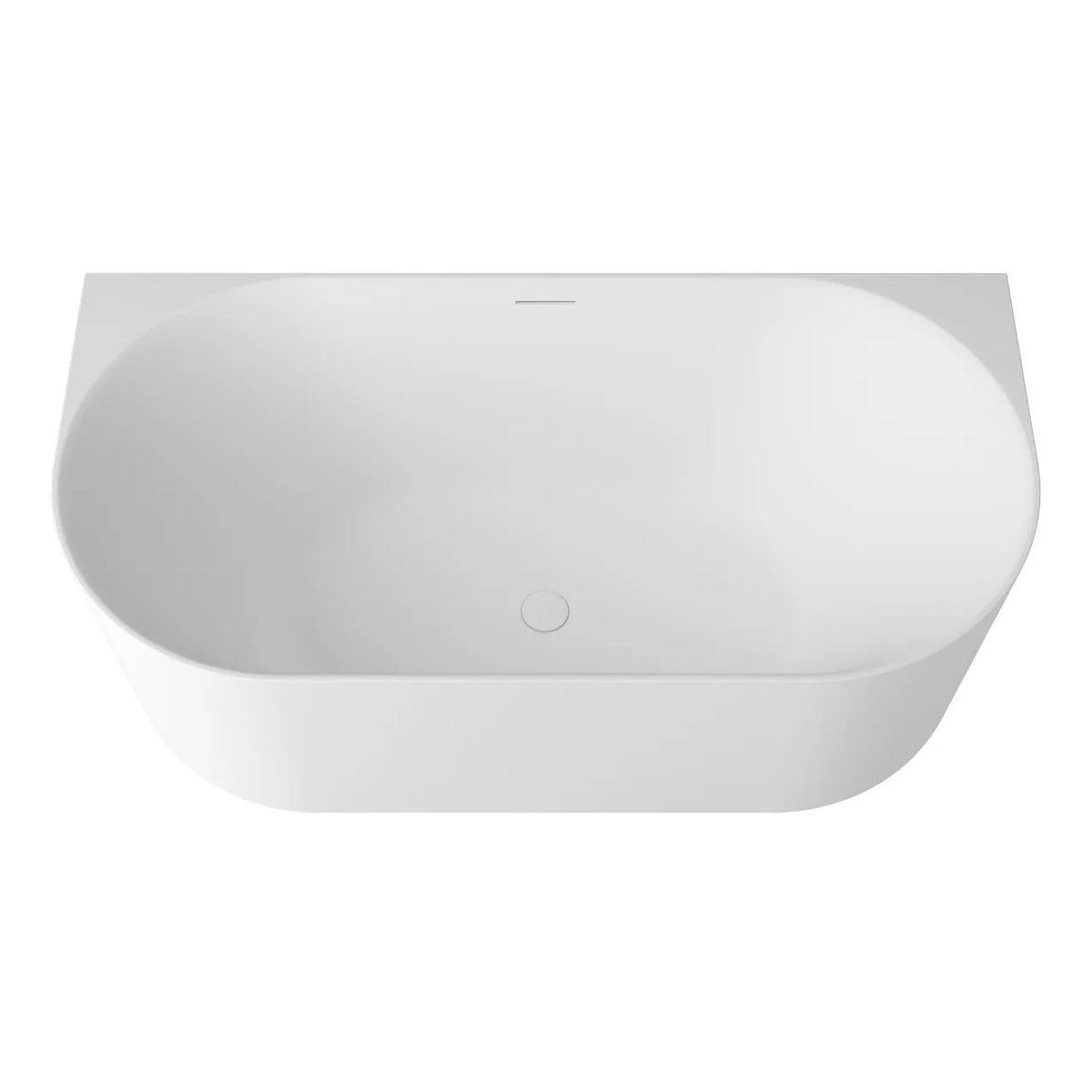 Otti Attica Celine 1500 Matte White BTW Multi-fit Bath with Overflow