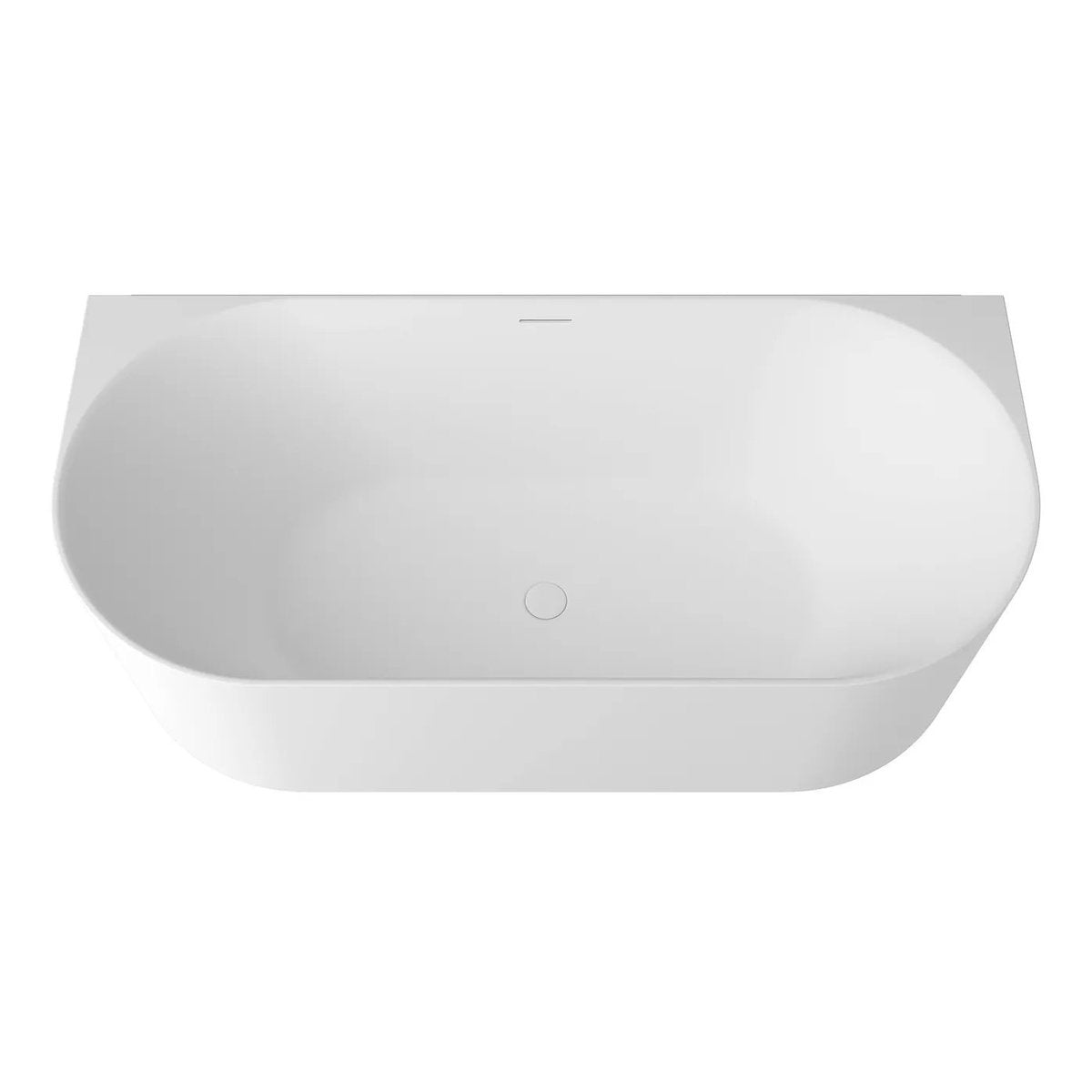 Otti Attica Celine 1700 Matte White BTW Multi-fit Bath with Overflow