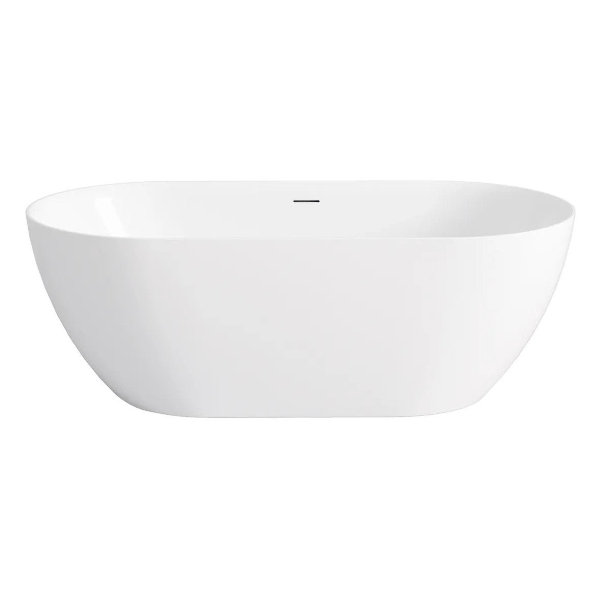 Otti Attica Manolo 1300 Gloss White Bath with Overflow
