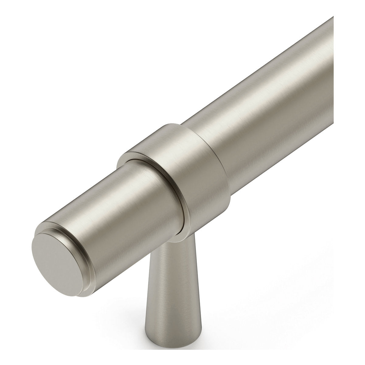Otti Astor - 138mm Brushed Nickel Handle (Premium Solid Brass Construction)
