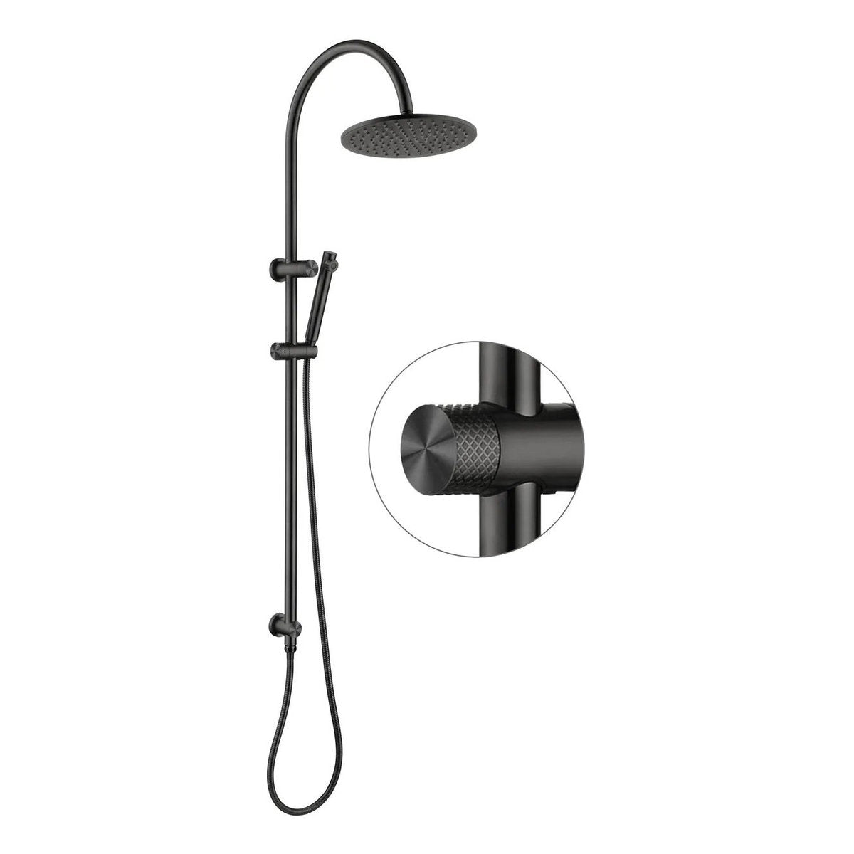 Otti Celine Twin Shower Combo Matte Black