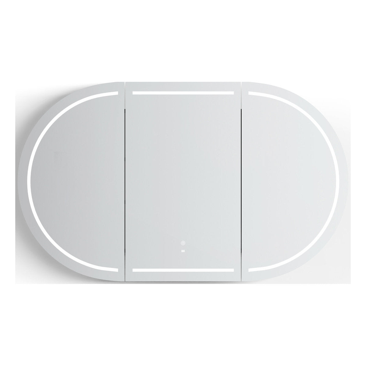 Otti LED Bondi 1500x900 Black Oak Shaving Cabinet